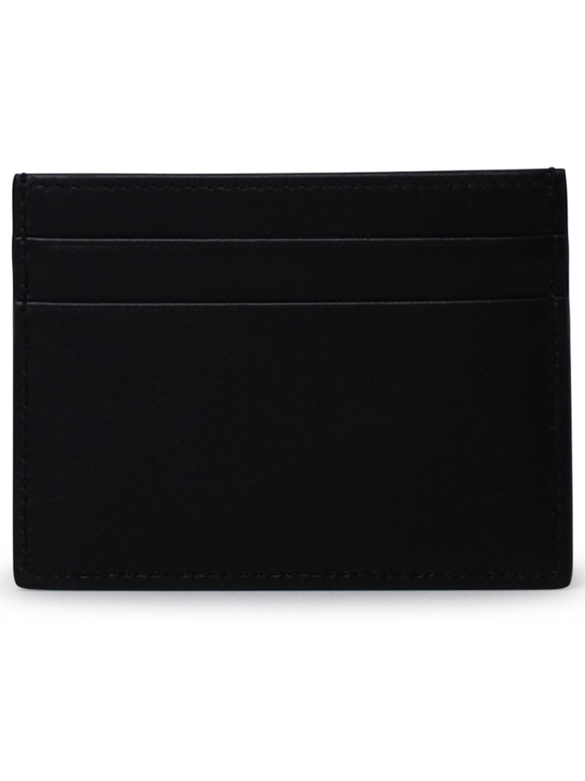 Dolce & Gabbana Black Leather Card Holder Women - EZE Fashion®
