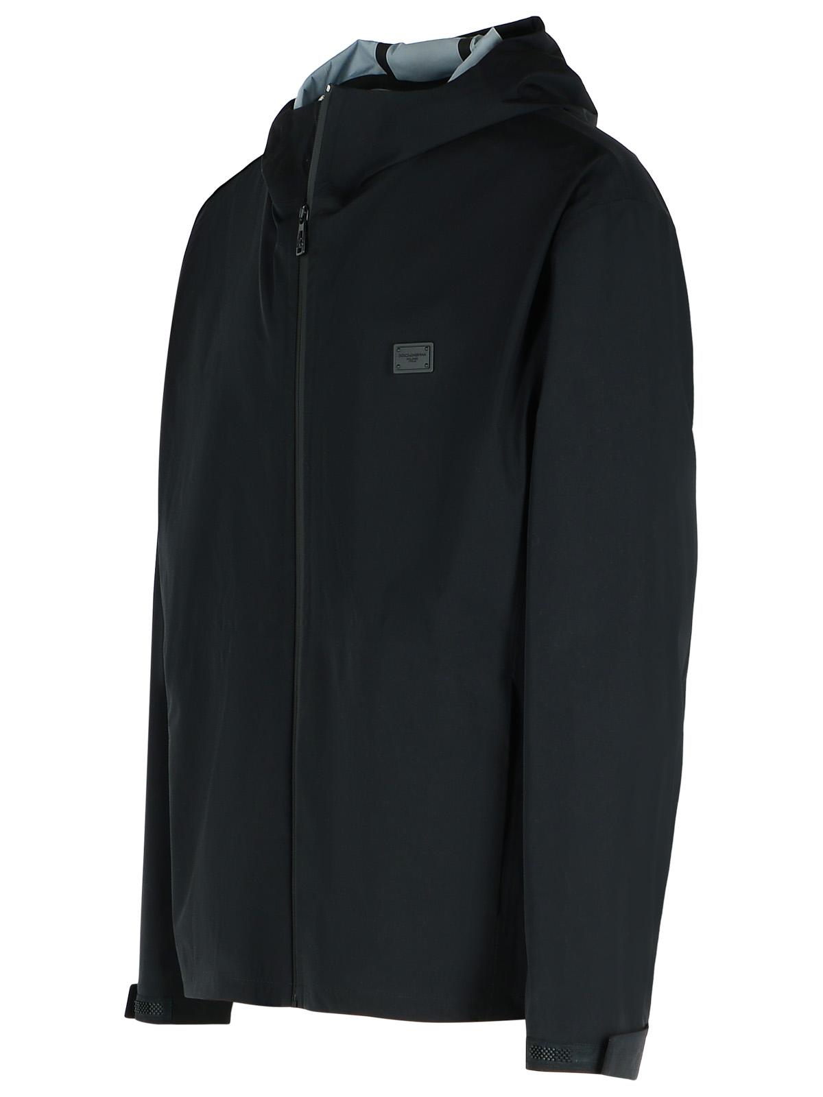Dolce & Gabbana Black Nylon Jacket Men - EZE Fashion®