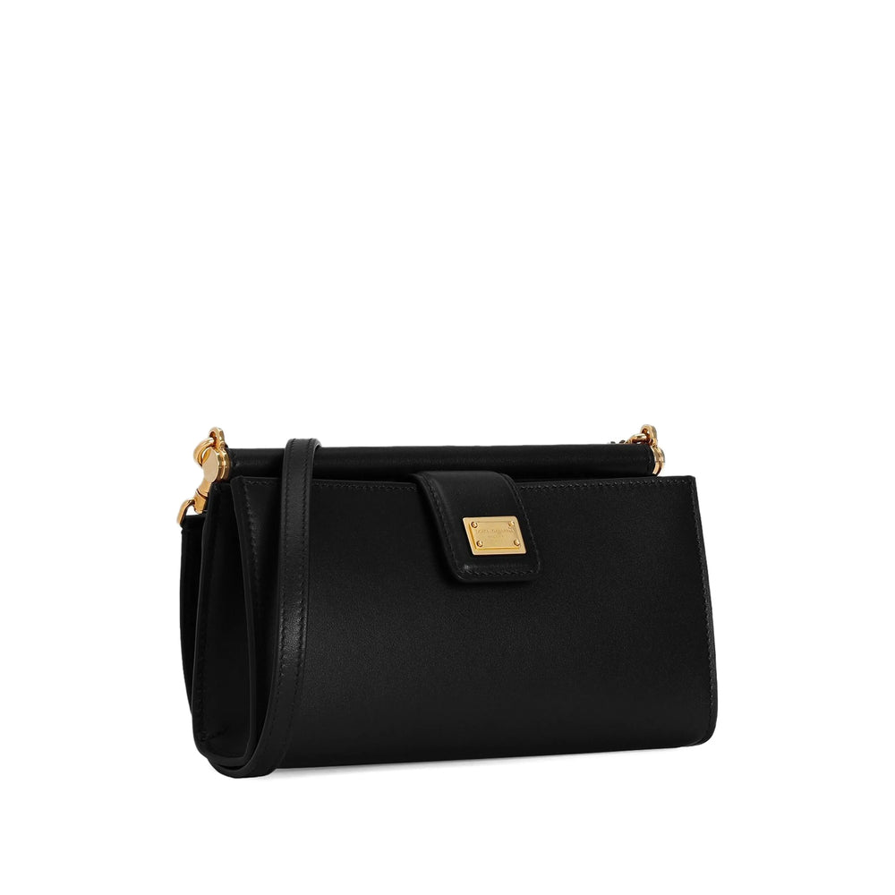 Dolce & Gabbana Black Shoulder Bags Women - EZE Fashion®