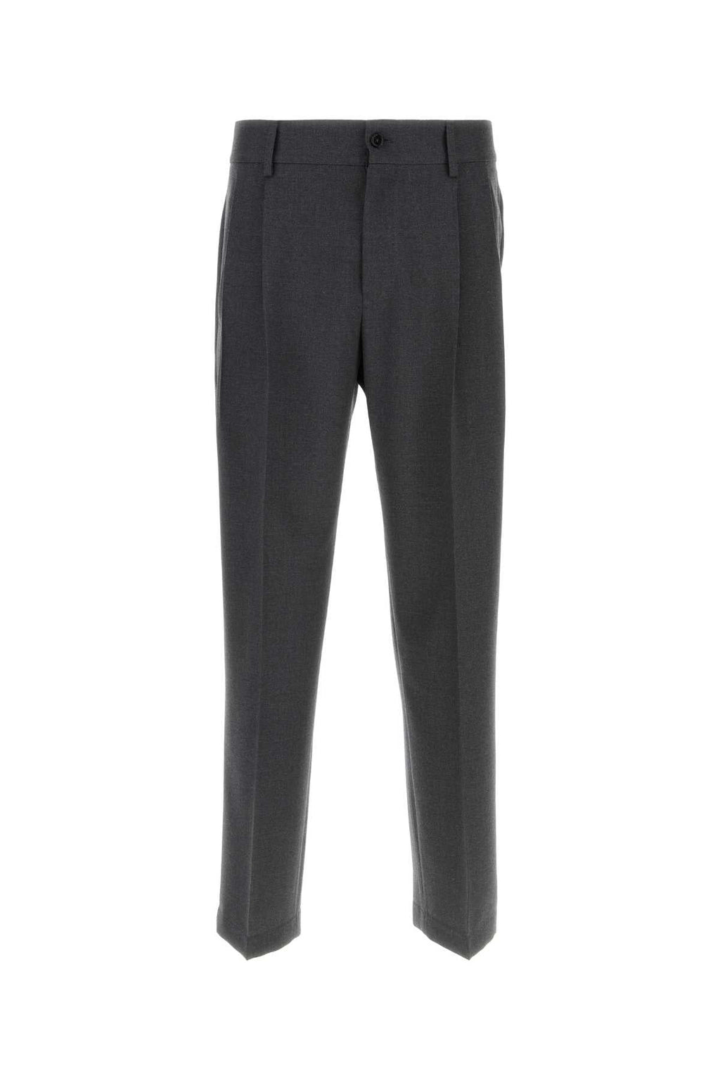 Dolce & Gabbana Men Dark Grey Wool Blend Pant - EZE Fashion®