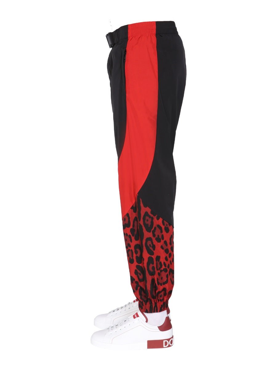 Dolce & Gabbana Men Jogging Pants With Animal Print - EZE Fashion®