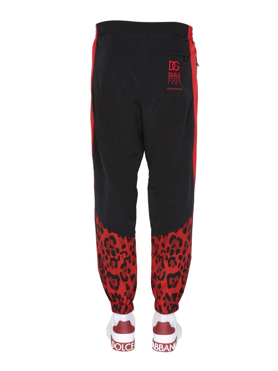Dolce & Gabbana Men Jogging Pants With Animal Print - EZE Fashion®