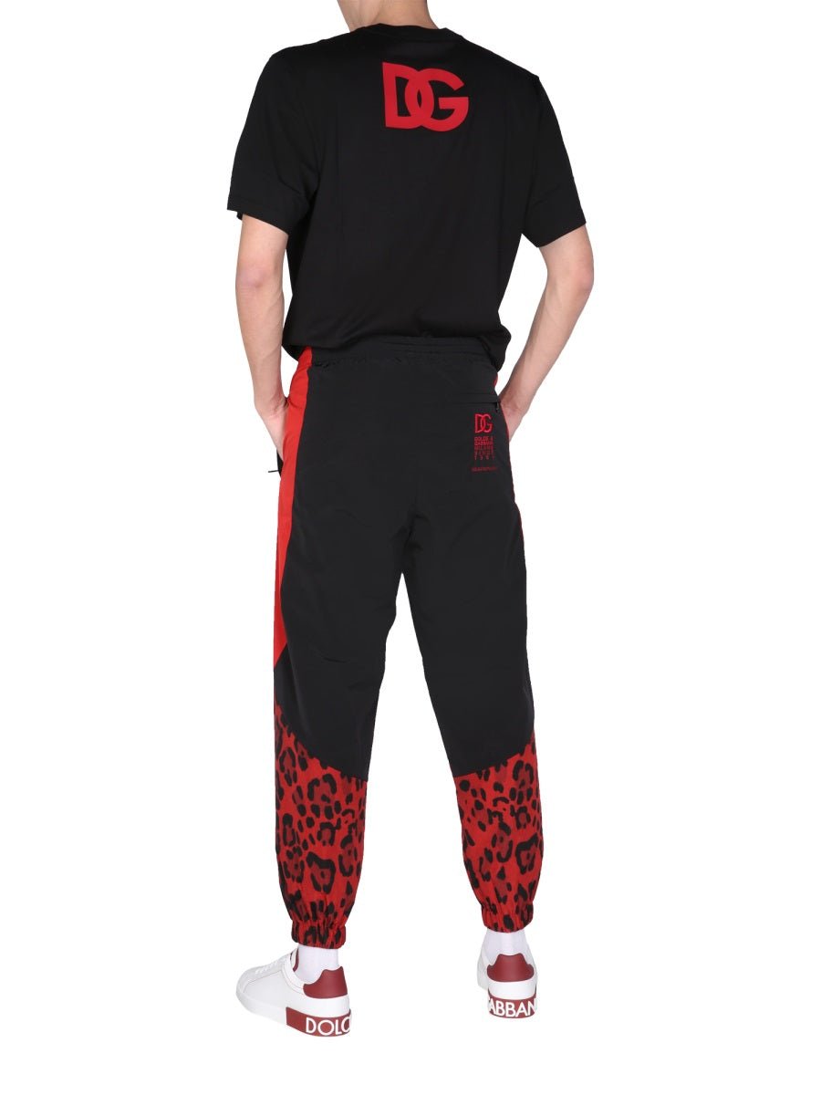 Dolce & Gabbana Men Jogging Pants With Animal Print - EZE Fashion®