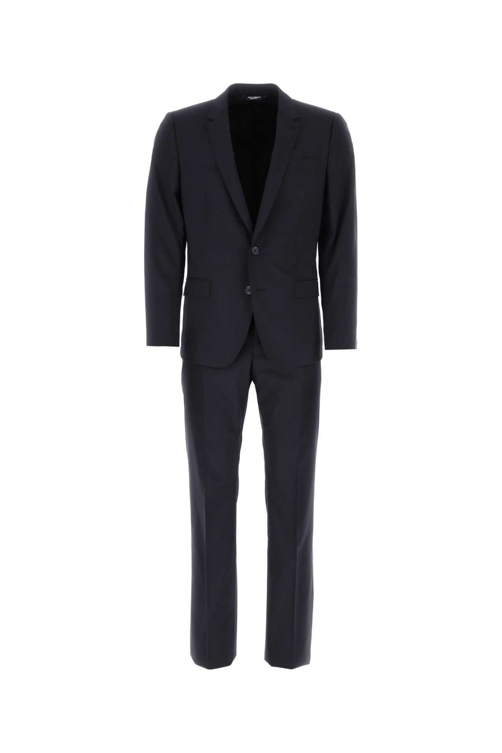 Dolce & Gabbana Men Navy Blue Light Wool Martini Suit - EZE Fashion®