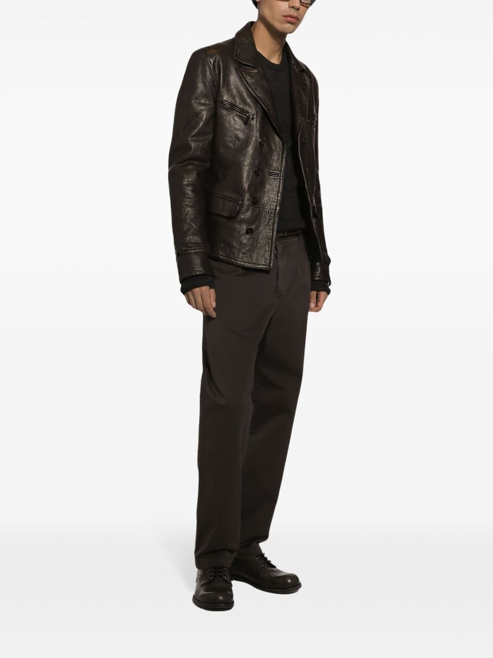 Dolce & Gabbana Men Pantalone Tinto In Capo Re - Edition - EZE Fashion®