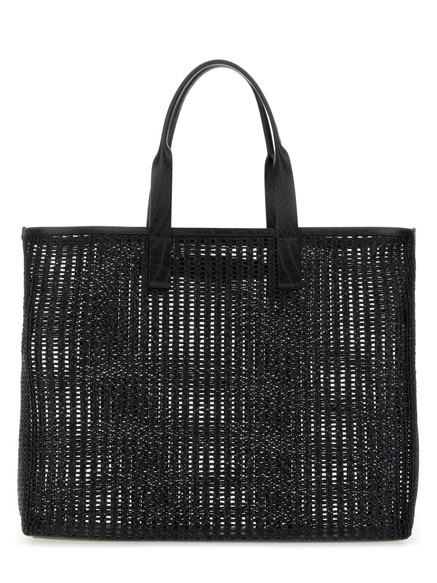 Dolce & Gabbana Men Woven Mesh Shopping Bag - EZE Fashion®