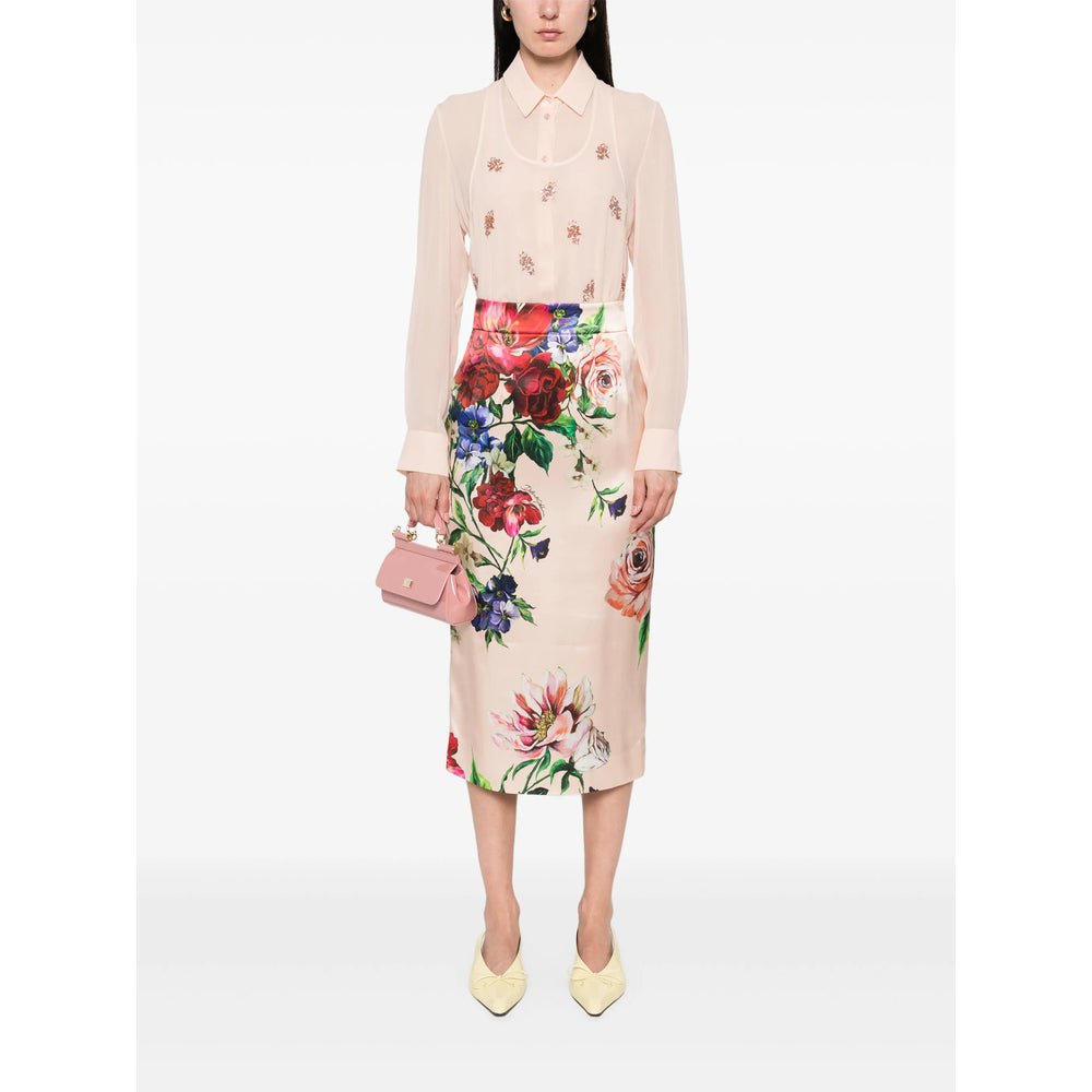 Dolce & Gabbana Pink Skirts - Pencil Skirts Women - EZE Fashion®
