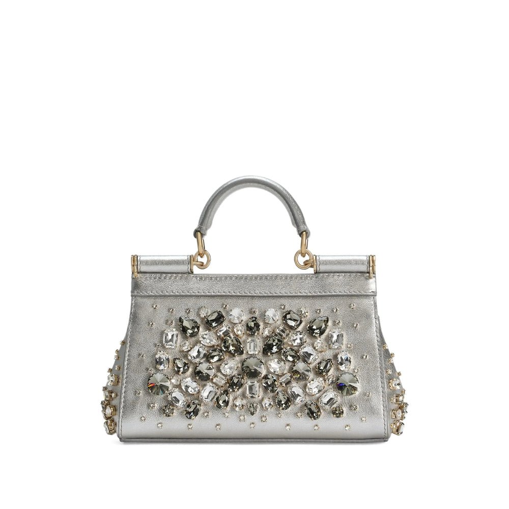 Dolce & Gabbana Silver Tote Bags Women - EZE Fashion®