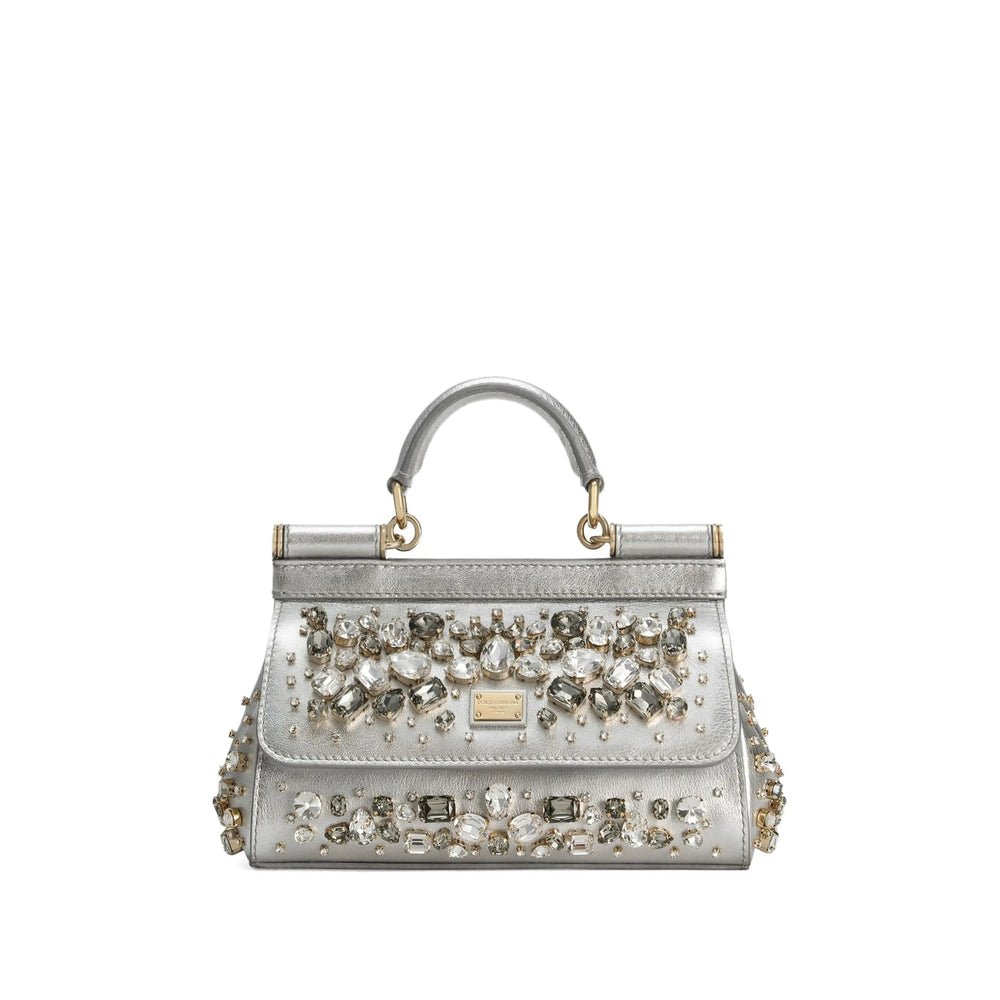 Dolce & Gabbana Silver Tote Bags Women - EZE Fashion®