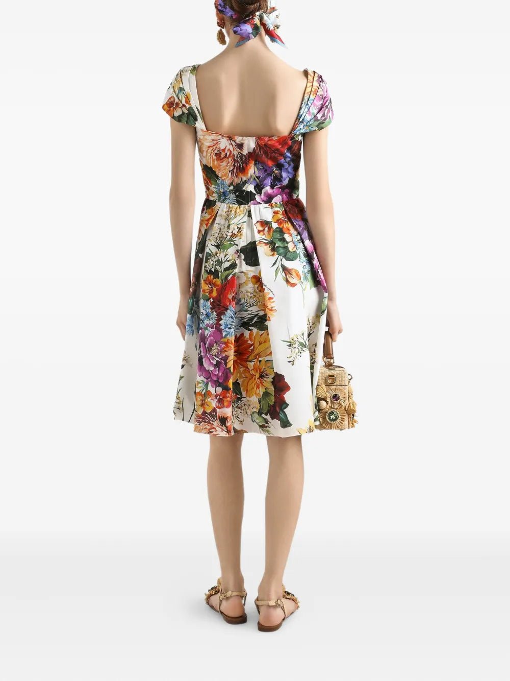 Dolce & Gabbana Women Floral Print Dress - EZE Fashion®