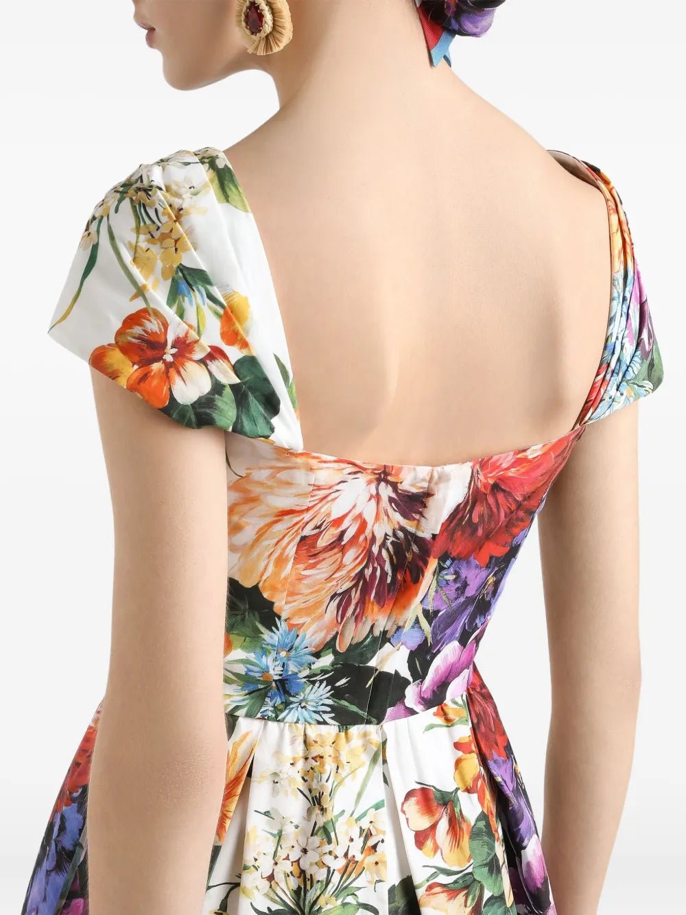 Dolce & Gabbana Women Floral Print Dress - EZE Fashion®