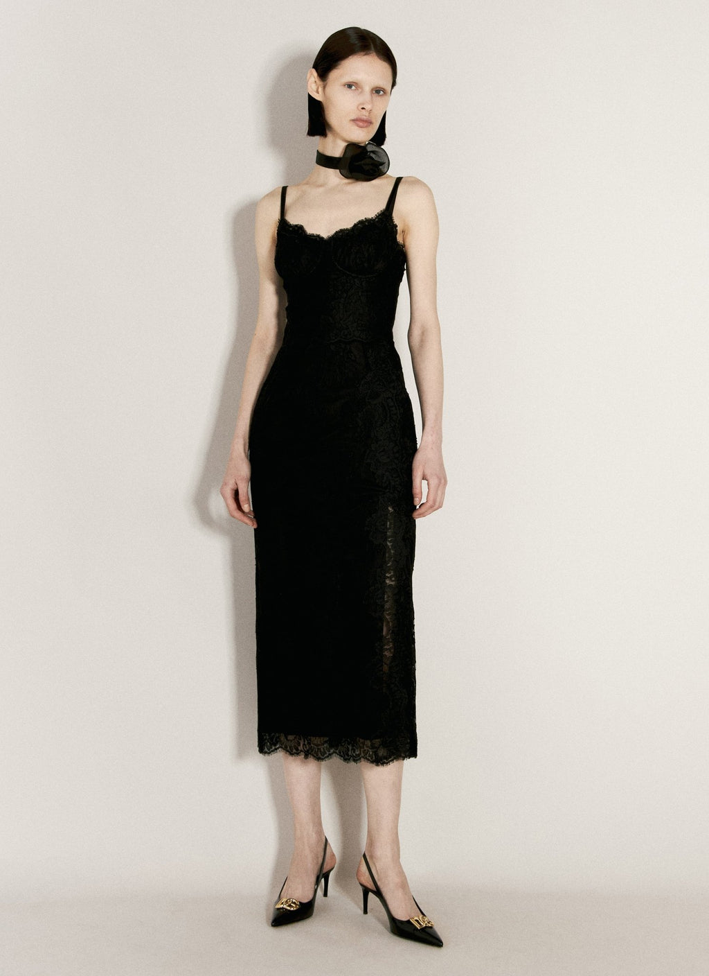 Dolce & Gabbana Women Lace Slip Dress - EZE Fashion®