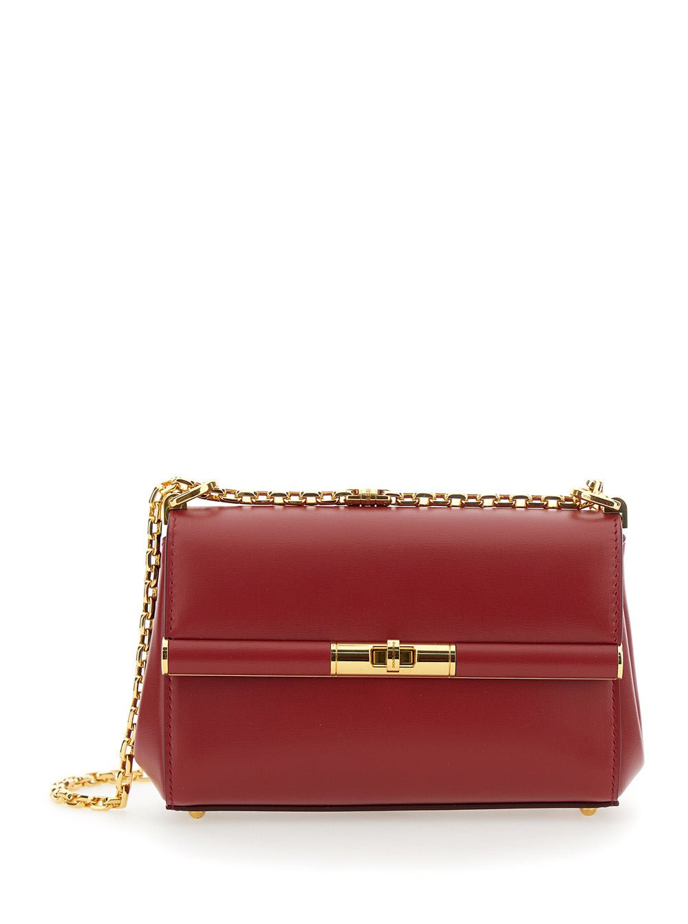 Dolce & Gabbana Women 'Marlene' Red Shoulder Bag With Twist Lock In Leather Woman - EZE Fashion®