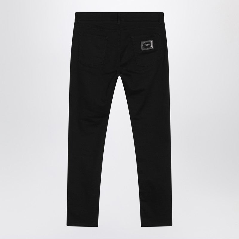 Dolce&Gabbana Slim Stretch Black Jeans Men - EZE Fashion®