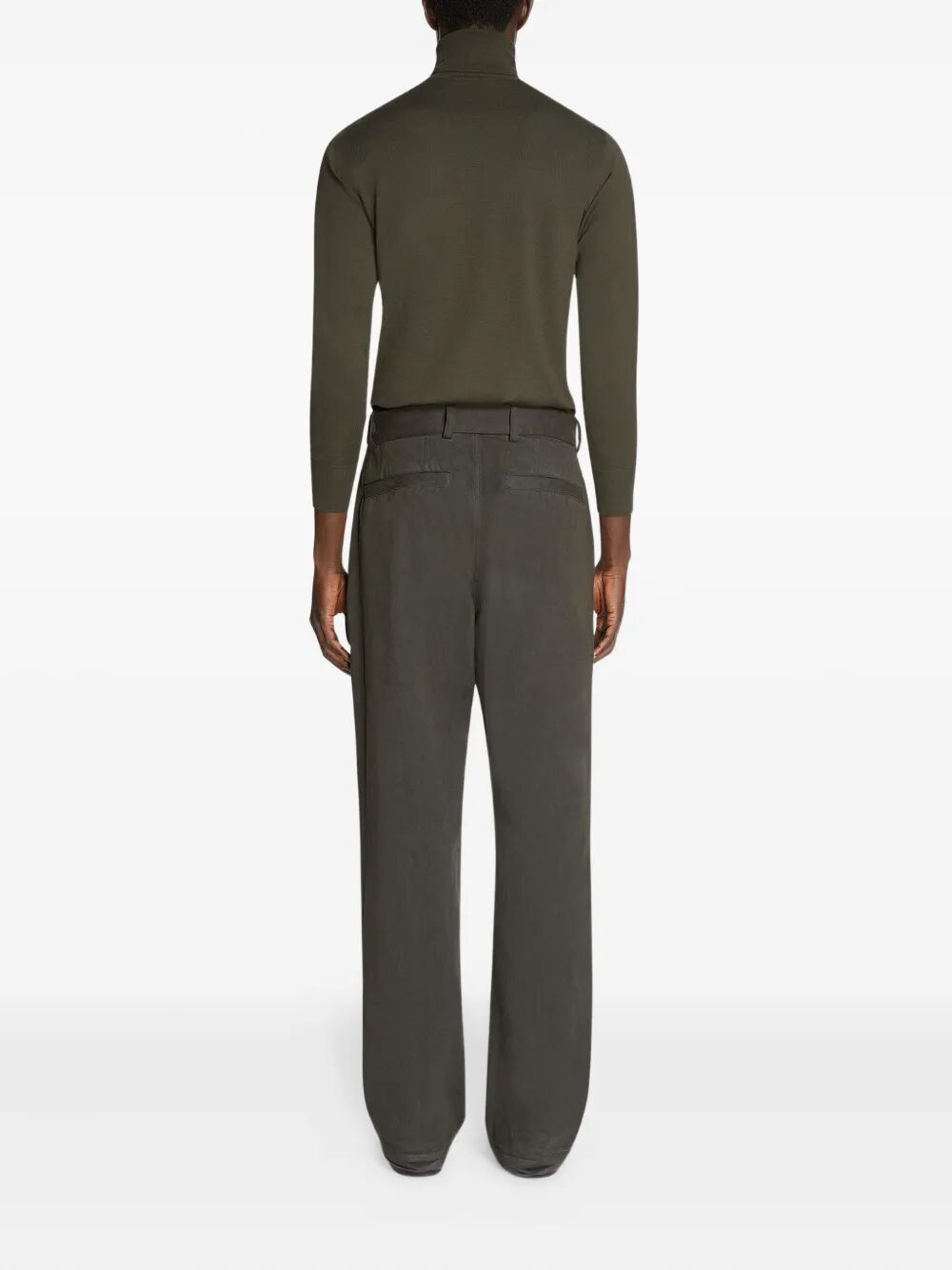 Dries Van Noten Men Munas Wool Turtleneck Sweater - EZE Fashion®