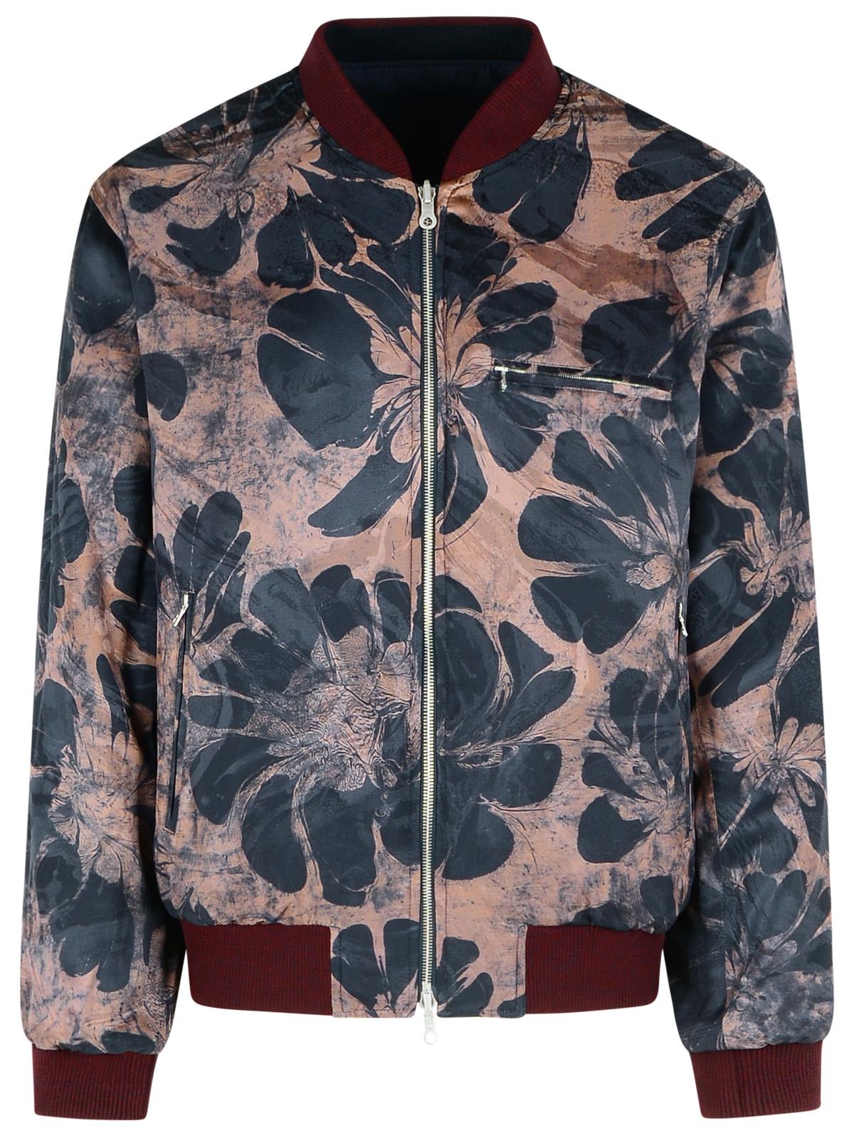 Dries Van Noten 'Volker' Navy Viscose Blend Jacket Men - EZE Fashion®