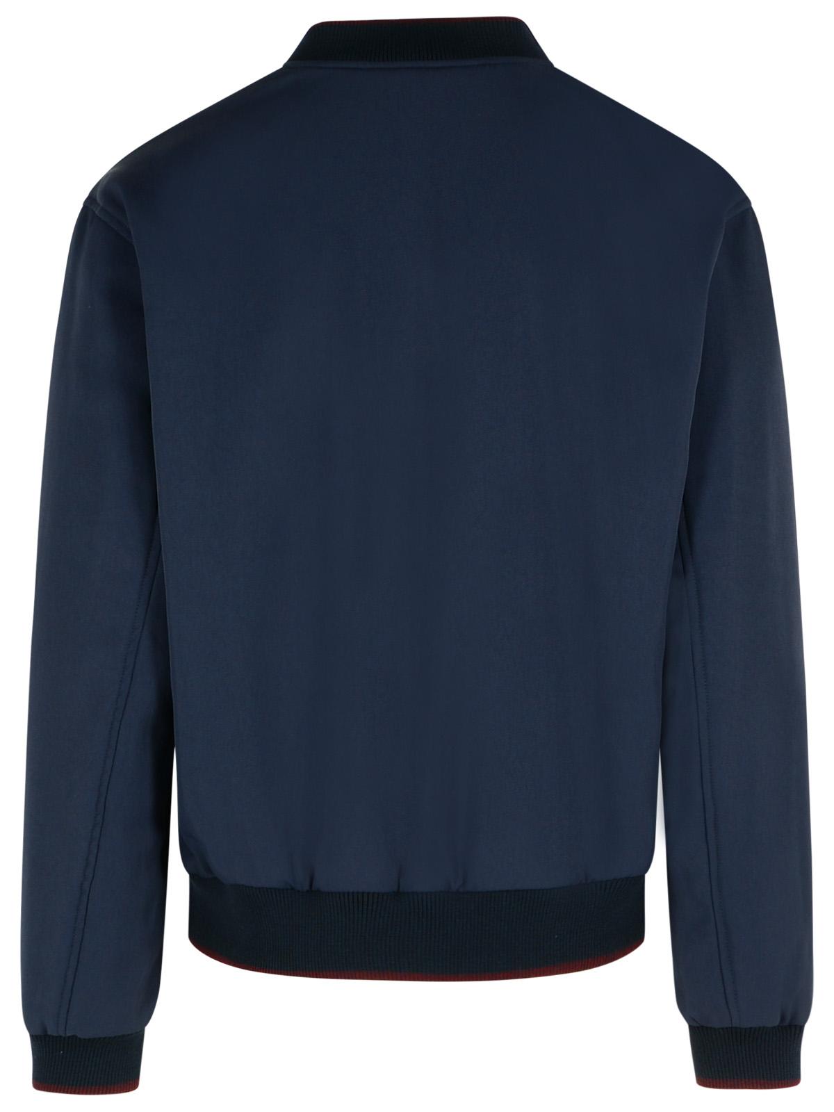 Dries Van Noten 'Volker' Navy Viscose Blend Jacket Men - EZE Fashion®