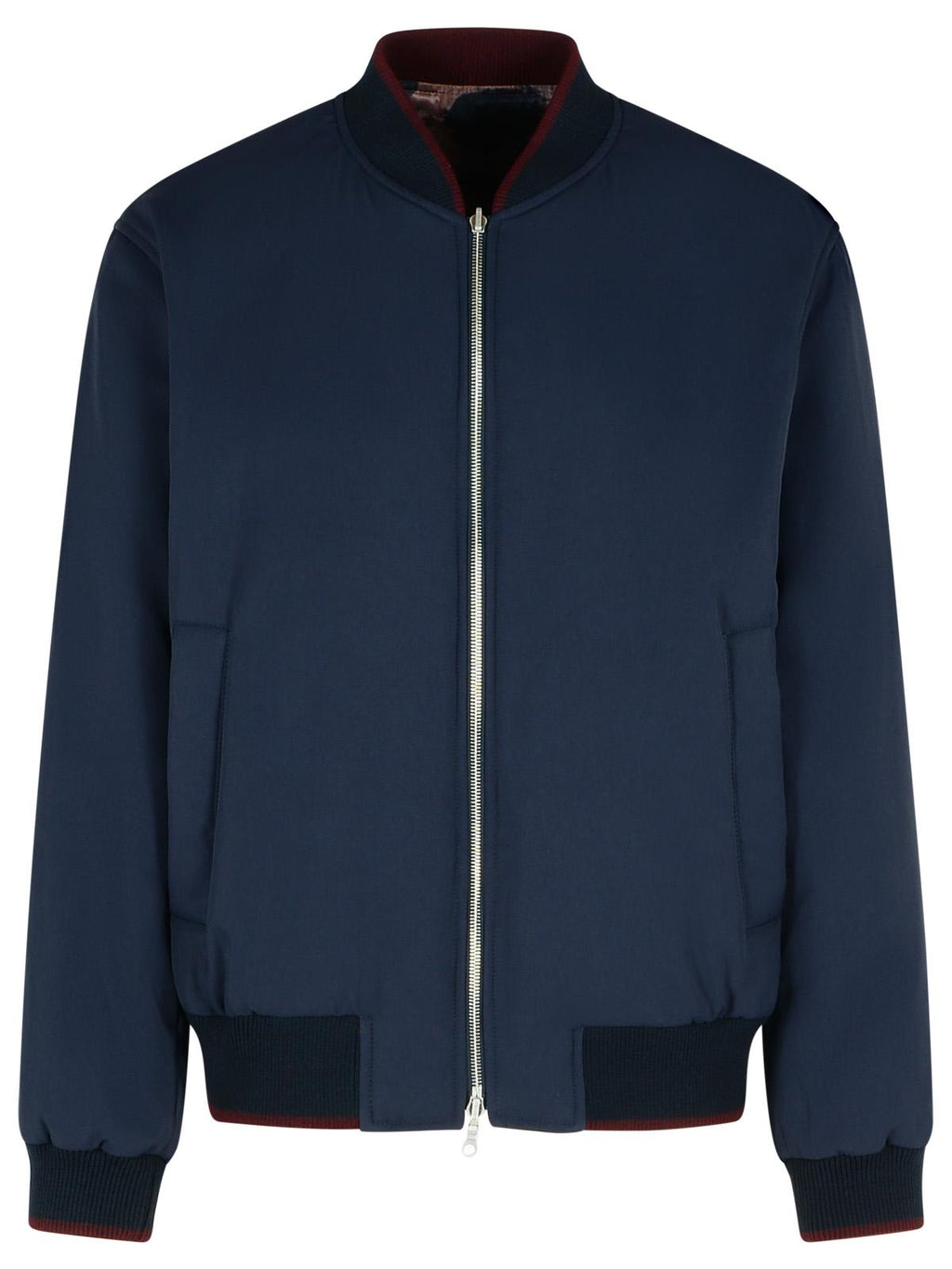 Dries Van Noten 'Volker' Navy Viscose Blend Jacket Men - EZE Fashion®