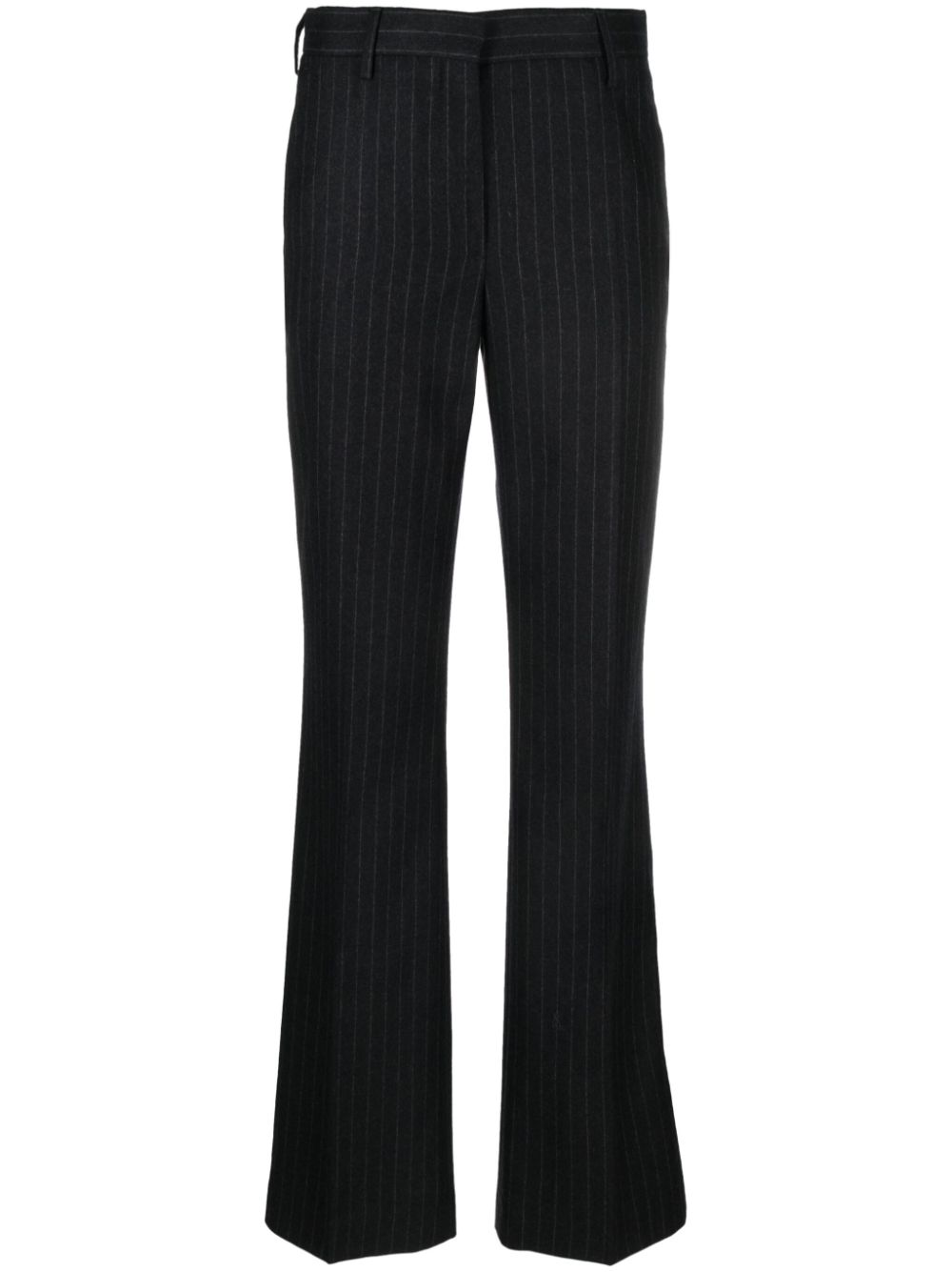 Dries Van Noten Women Pinstripped Wool Trousers - EZE Fashion®