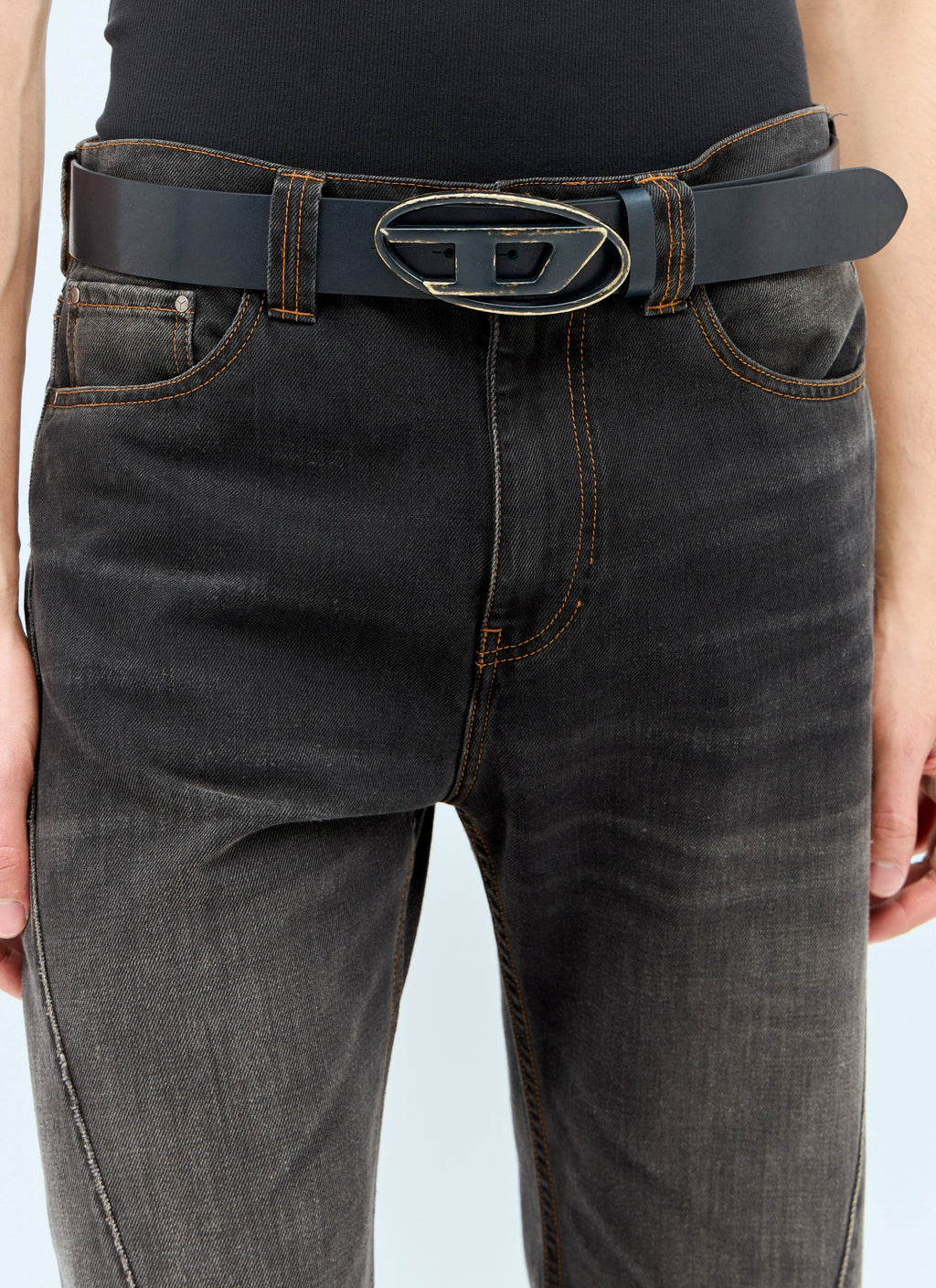 Diesel Men B-1Dr Scratch Belt