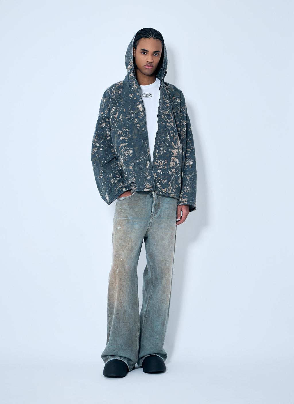 Diesel Men J-Lint Hooded Jacket