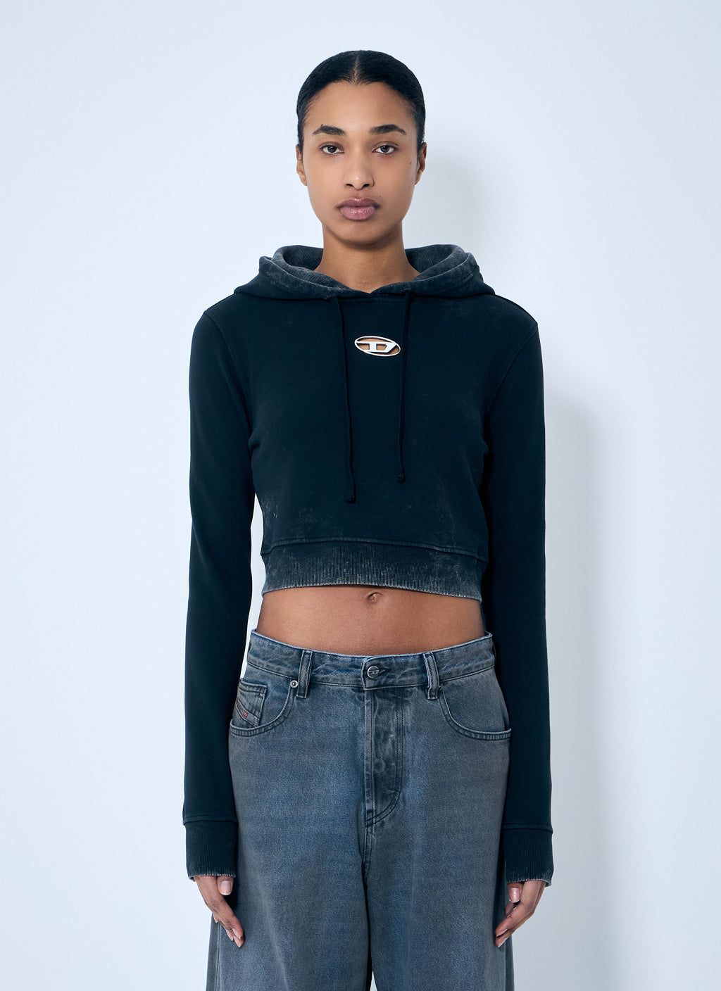 Diesel Women F-Slimmy-Hood-P5 Sweatshirt