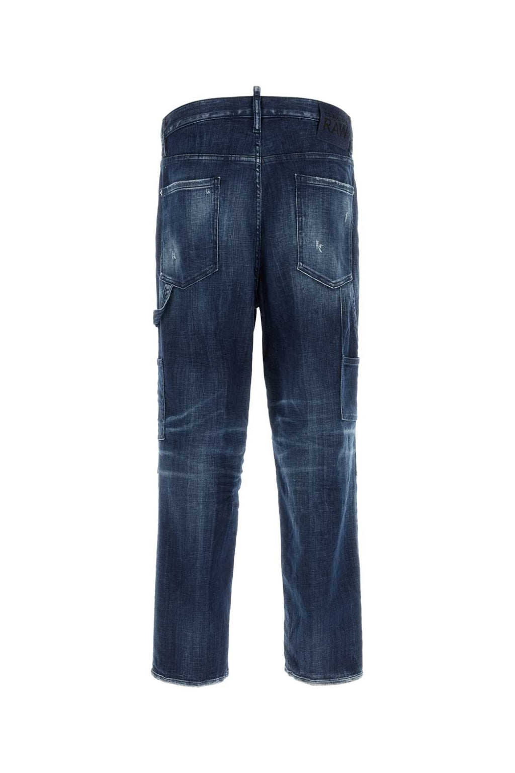 Dsquared Men Stretch Denim Loose Carpenter Jeans - EZE Fashion®