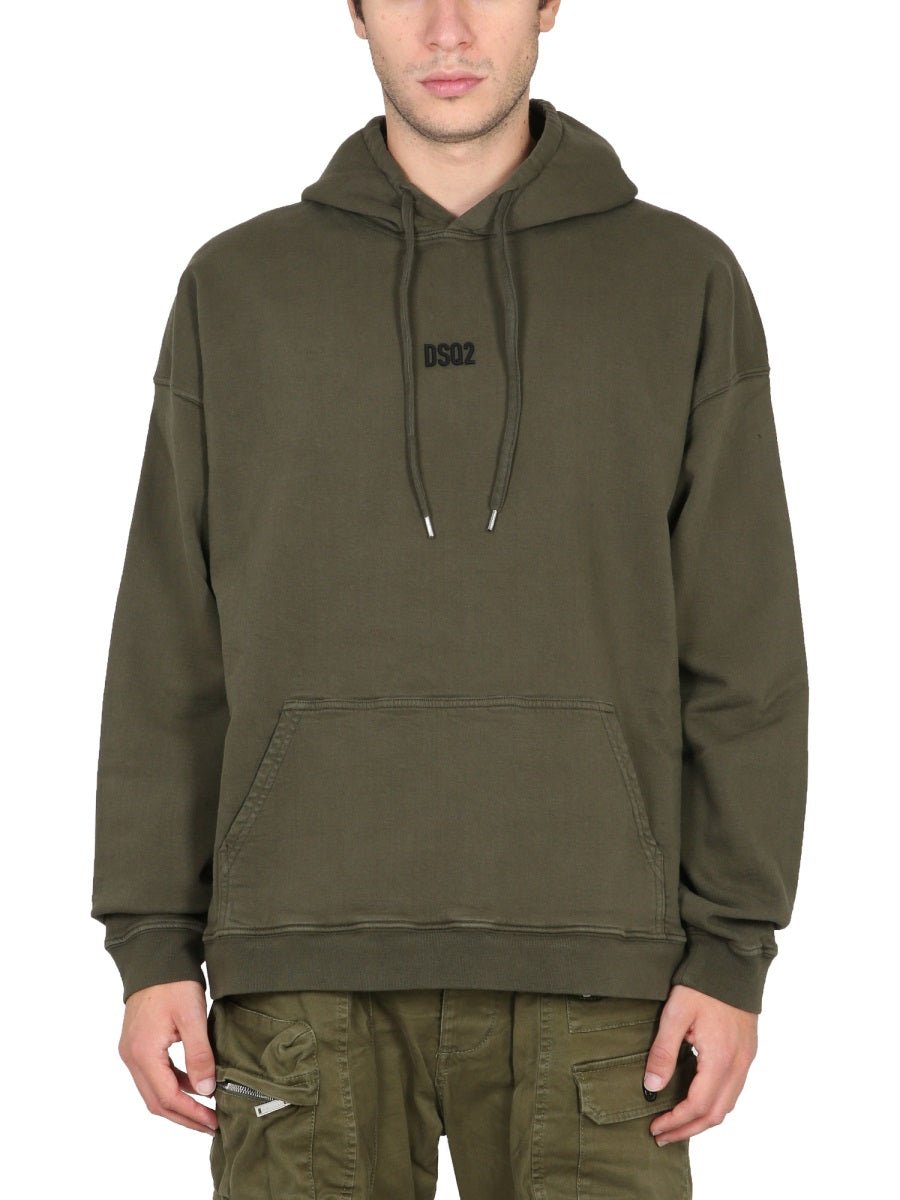Dsquared Men Sweatshirt With Mini Logo - EZE Fashion®