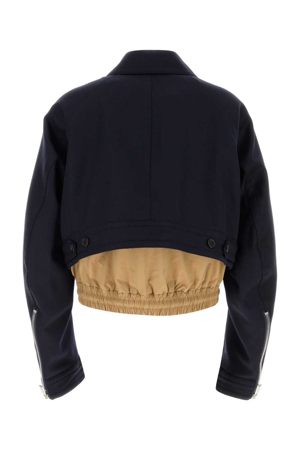 Dsquared Women Dark Blue Wool Jacket - EZE Fashion®