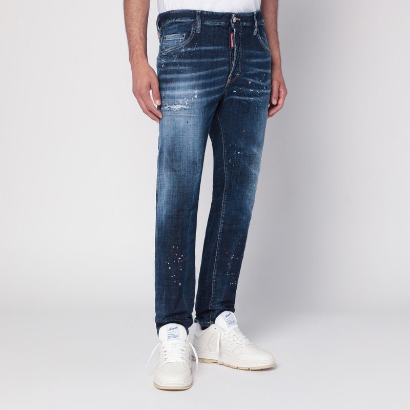 Dsquared2 Medium Easy Wash Tidy Biker Jeans Men - EZE Fashion®
