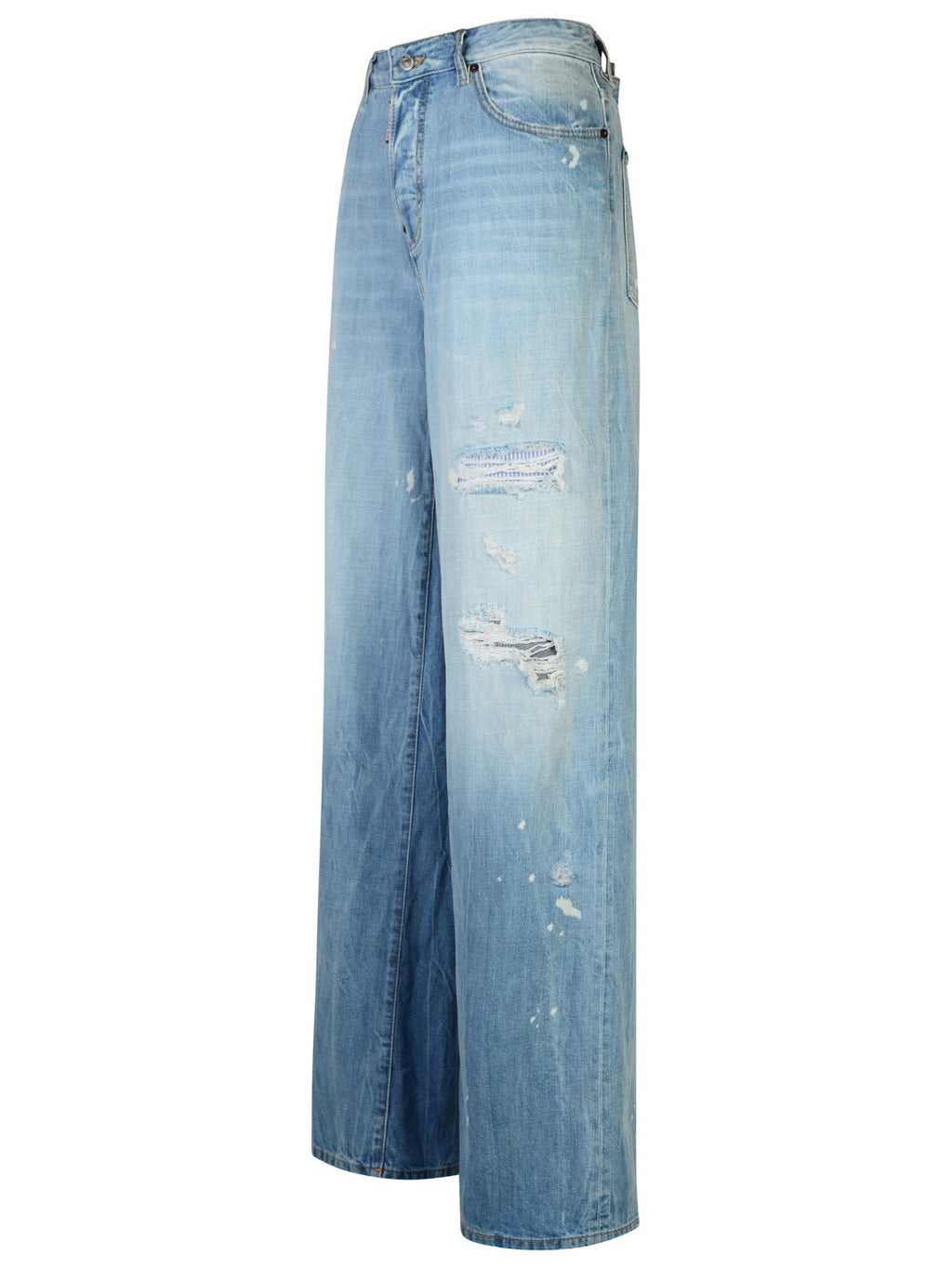Dsquared2 'Traveller' Light Blue Cotton Jeans Women - EZE Fashion®