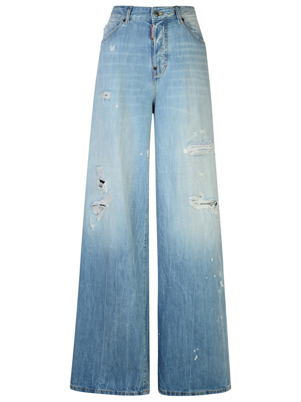 Dsquared2 'Traveller' Light Blue Cotton Jeans Women - EZE Fashion®