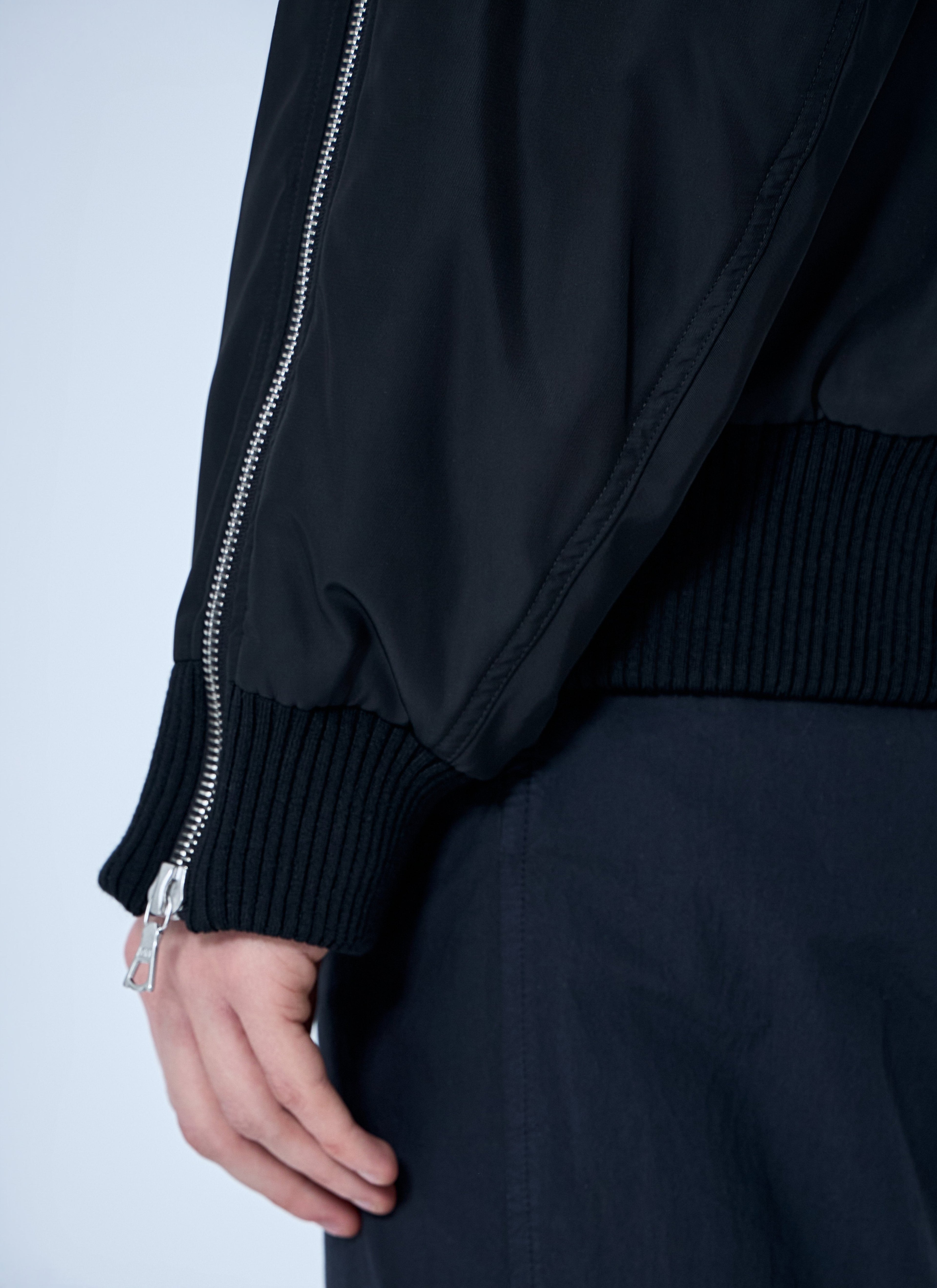 Dries Van Noten Men Nylon Bomber Jacket