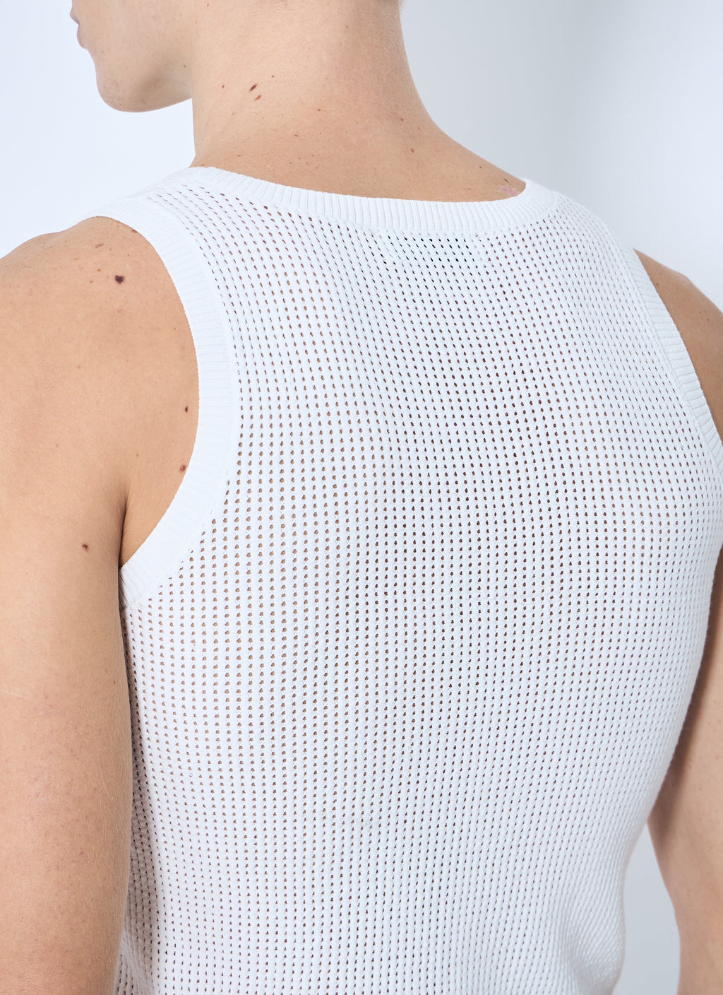 Dries Van Noten Men Merit Knit Tank Top