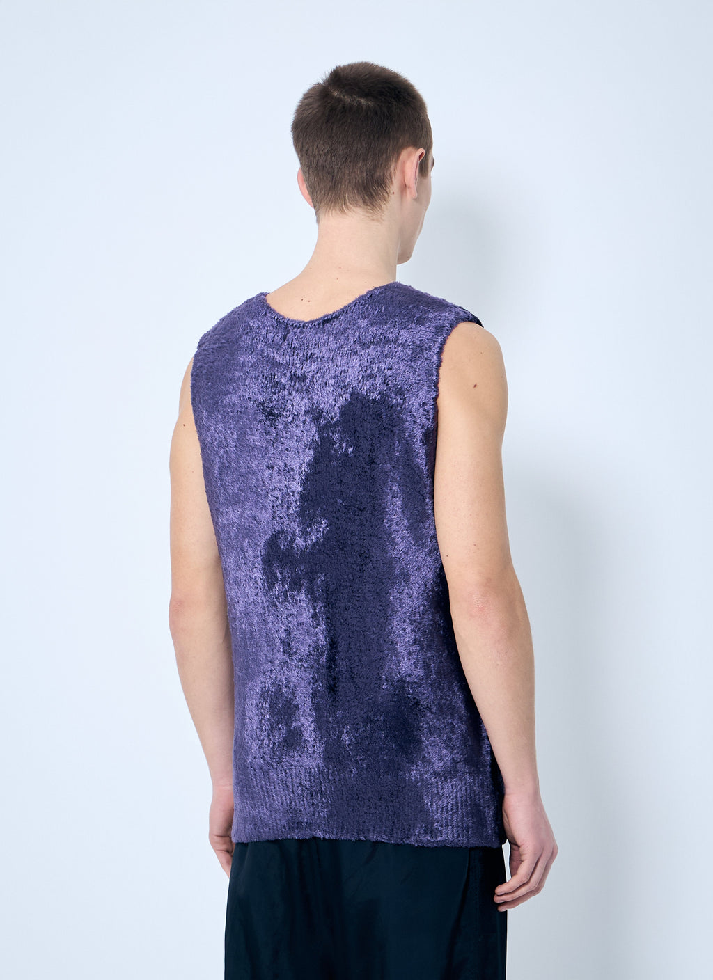 Dries Van Noten Men Fluffy Knit Top