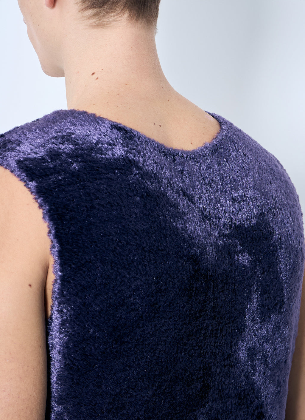 Dries Van Noten Men Fluffy Knit Top