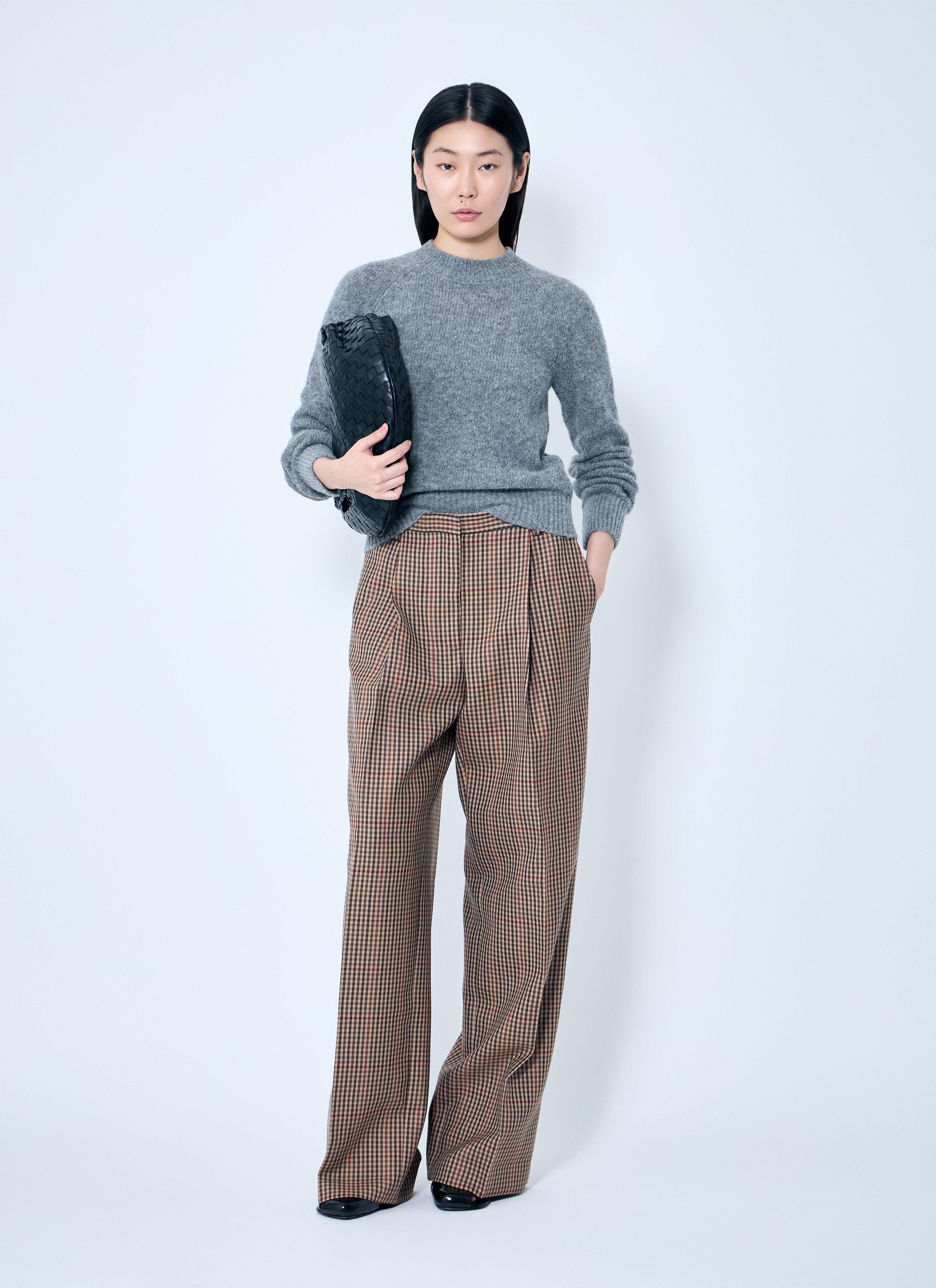 Dries Van Noten Women Porter Check Pants