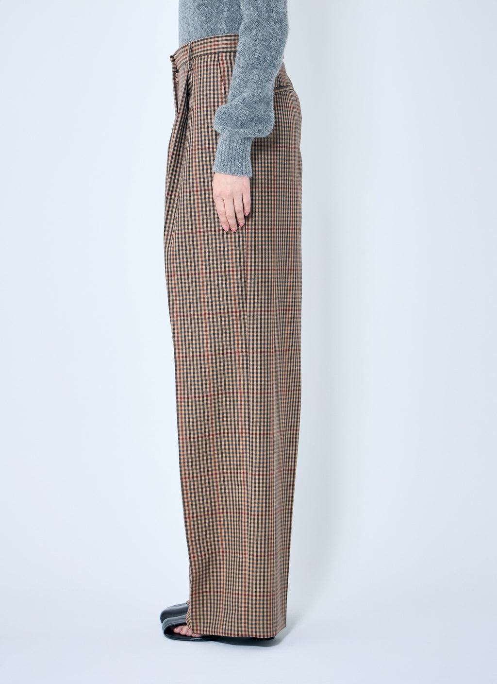 Dries Van Noten Women Porter Check Pants