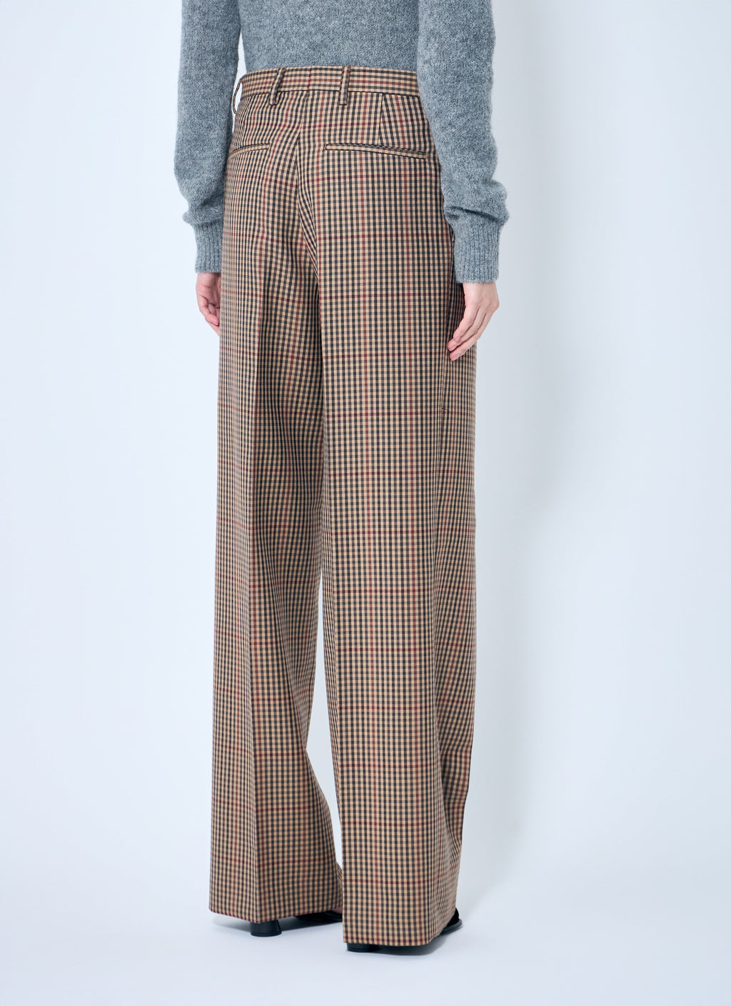 Dries Van Noten Women Porter Check Pants