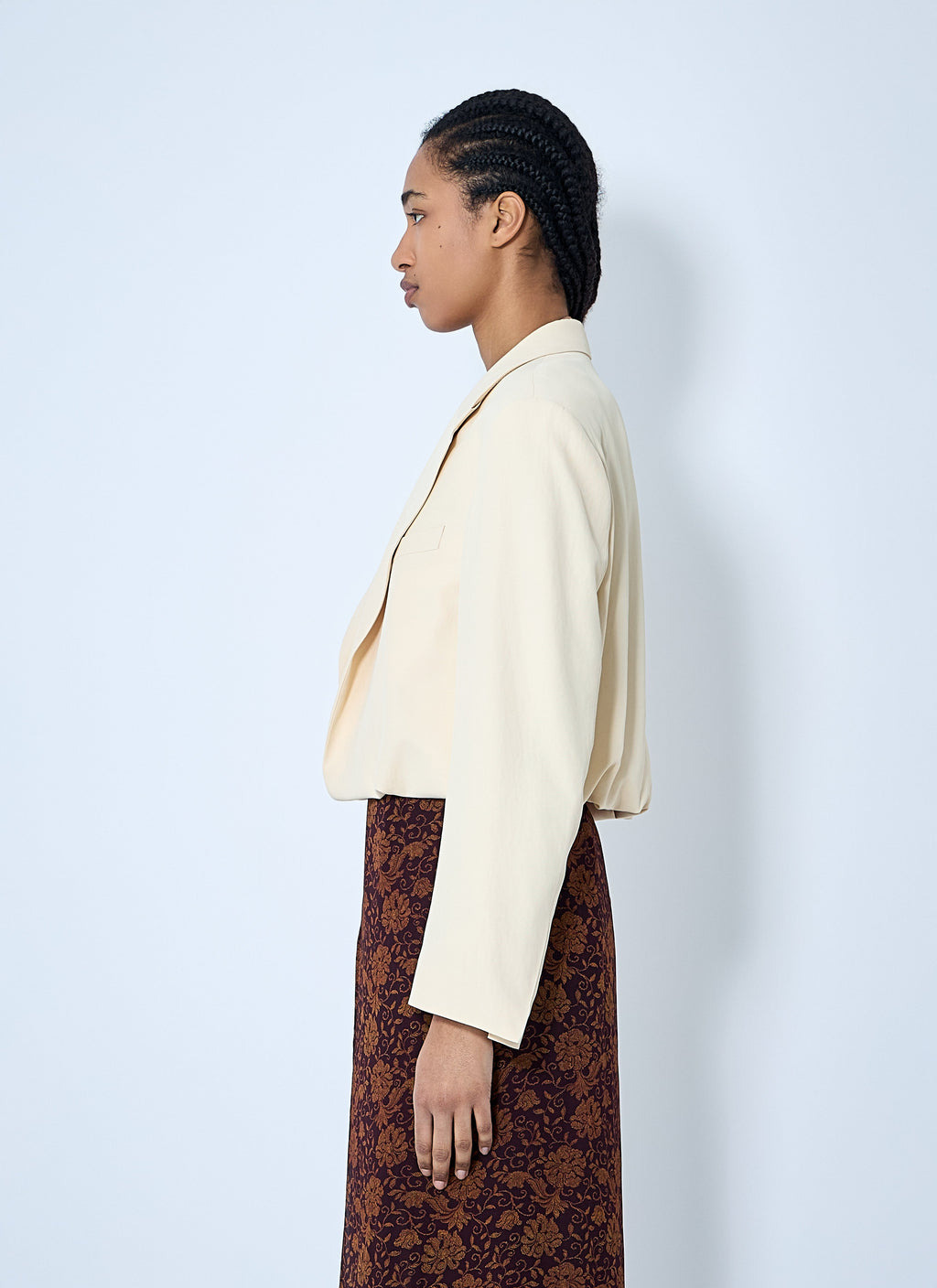 Dries Van Noten Women Crop Single-Breasted Blazer