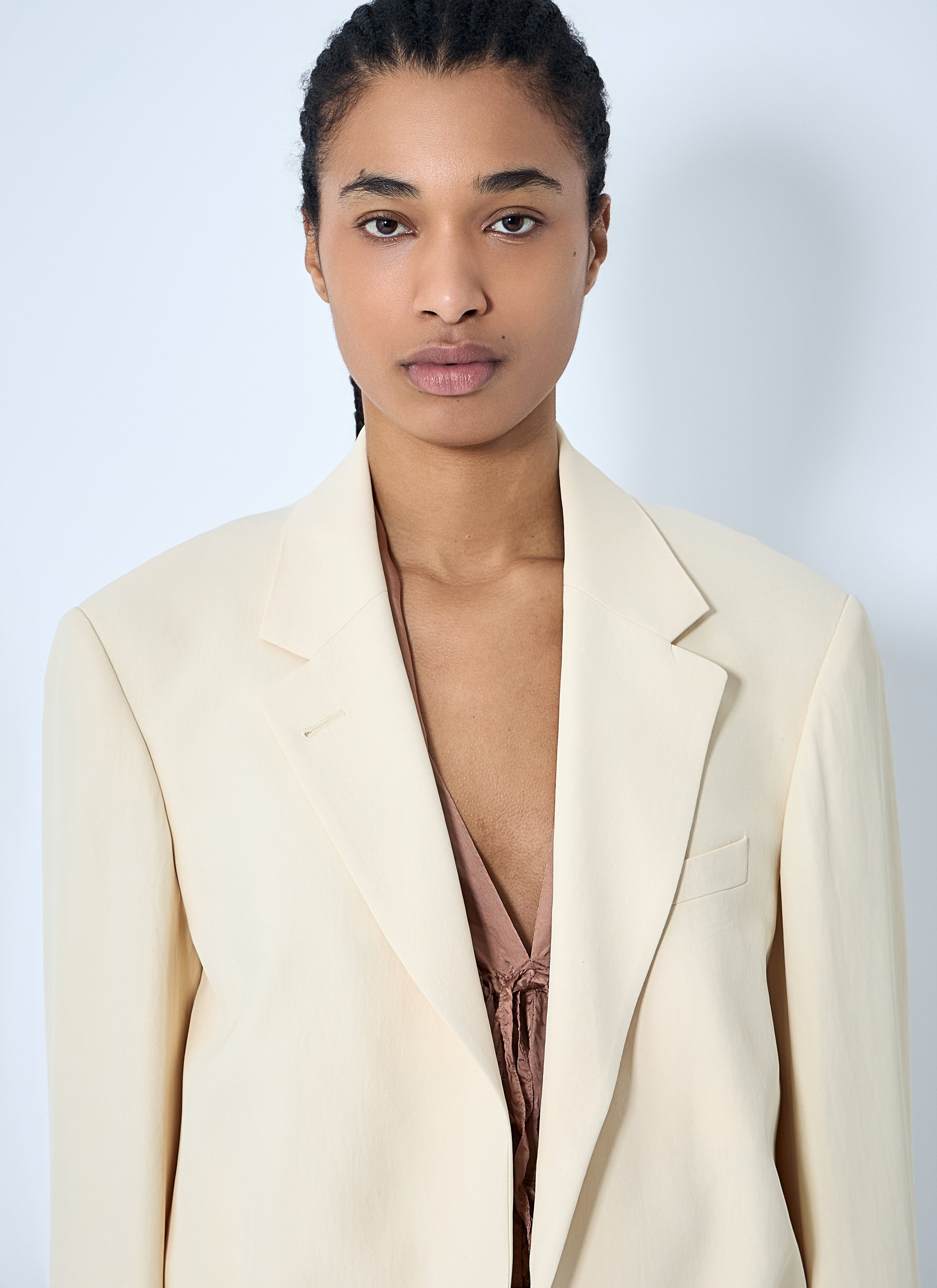Dries Van Noten Women Crop Single-Breasted Blazer