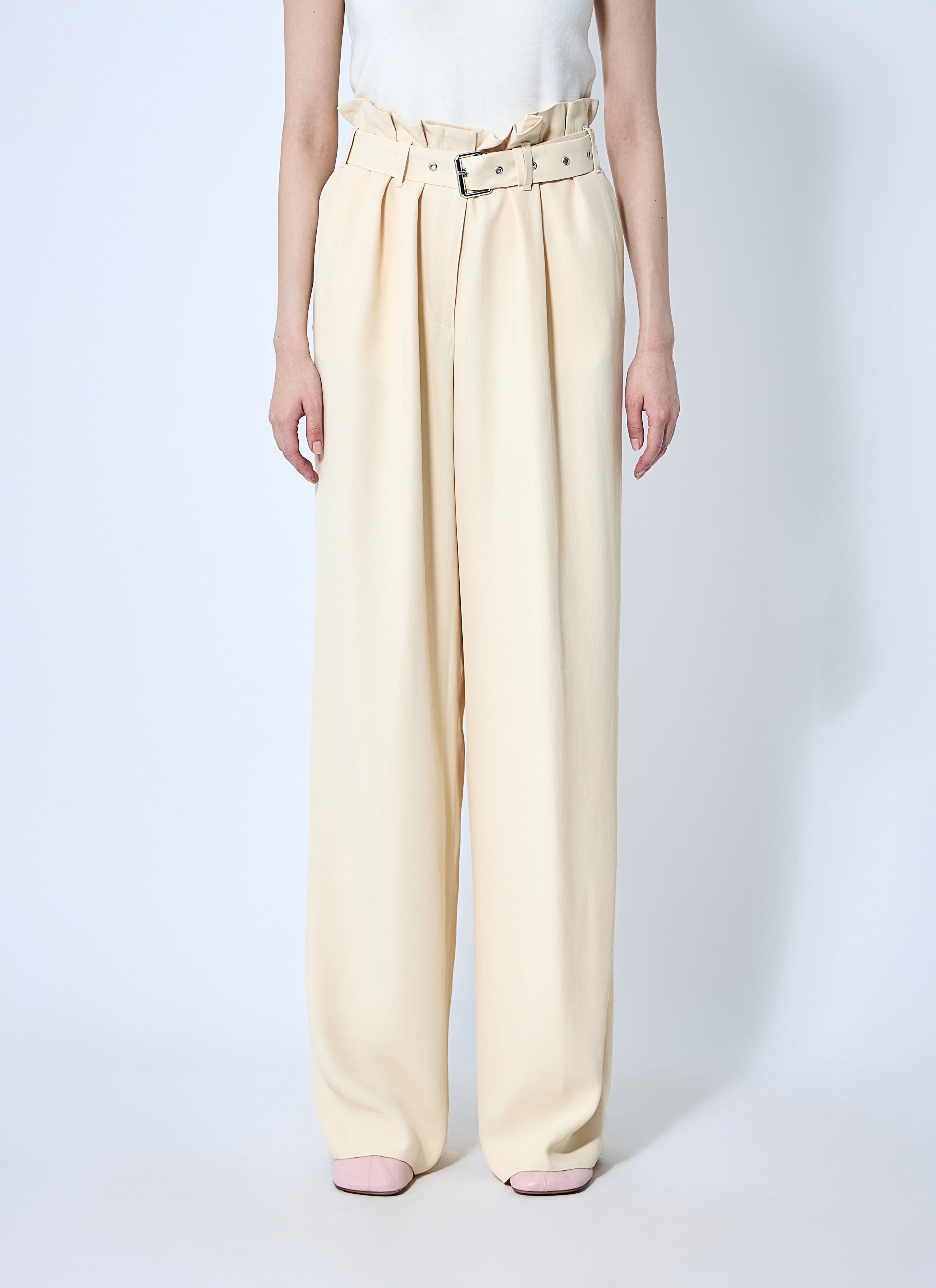 Dries Van Noten Women Belted Pants