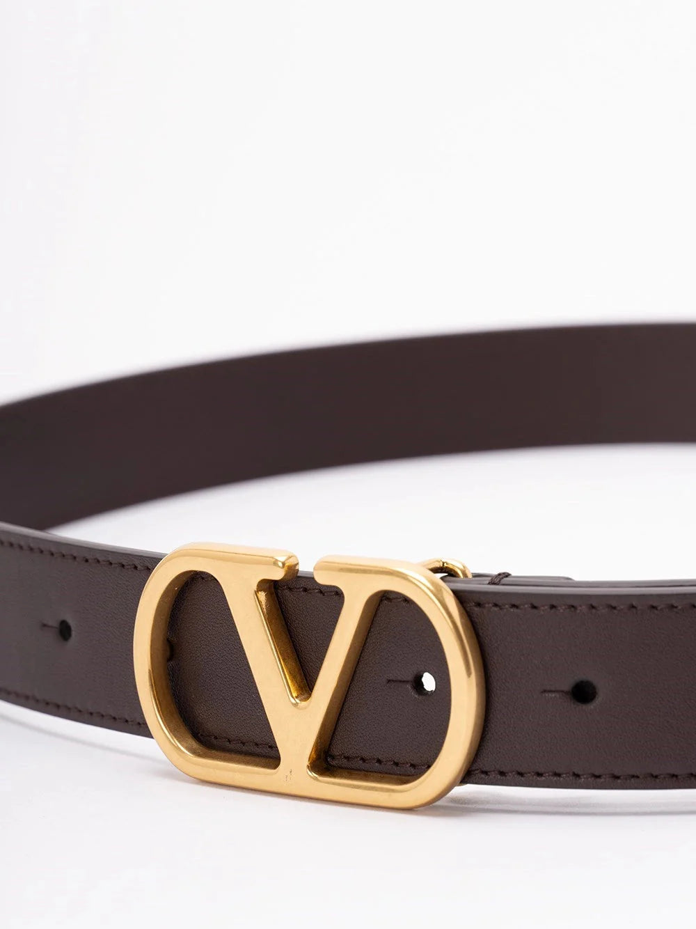 Valentino Garavani Men `Vlogo Signature` Leather Belt