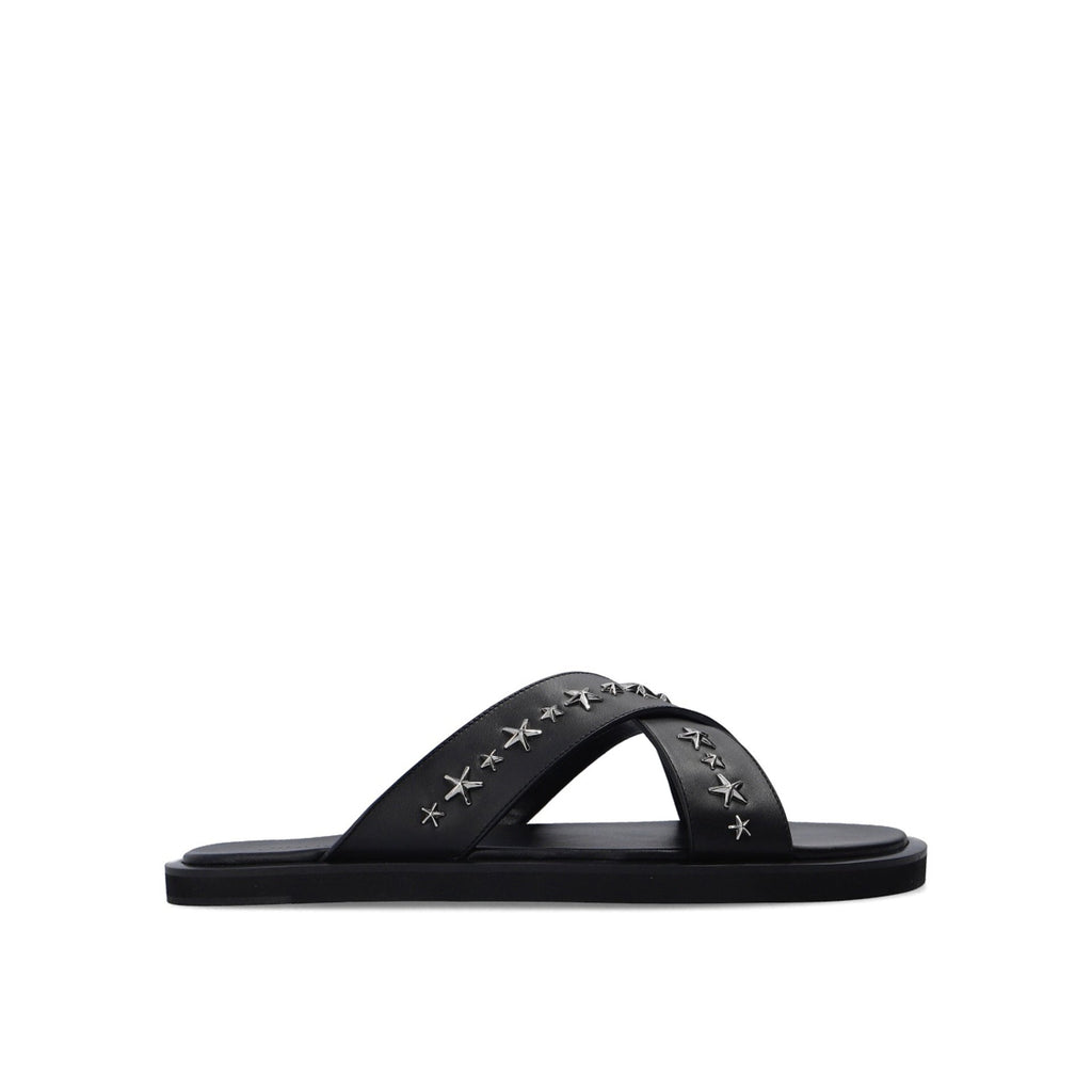 Jimmy Choo Palmo Leather Sandals Men