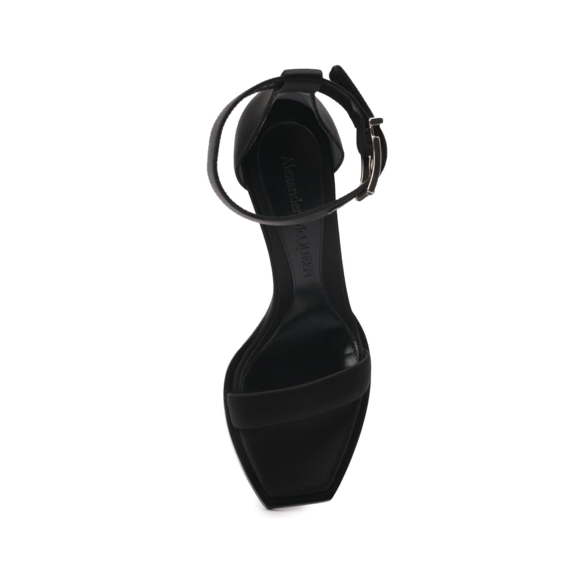 Alexander Mcqueen Silk Satin Heel Sandals Women