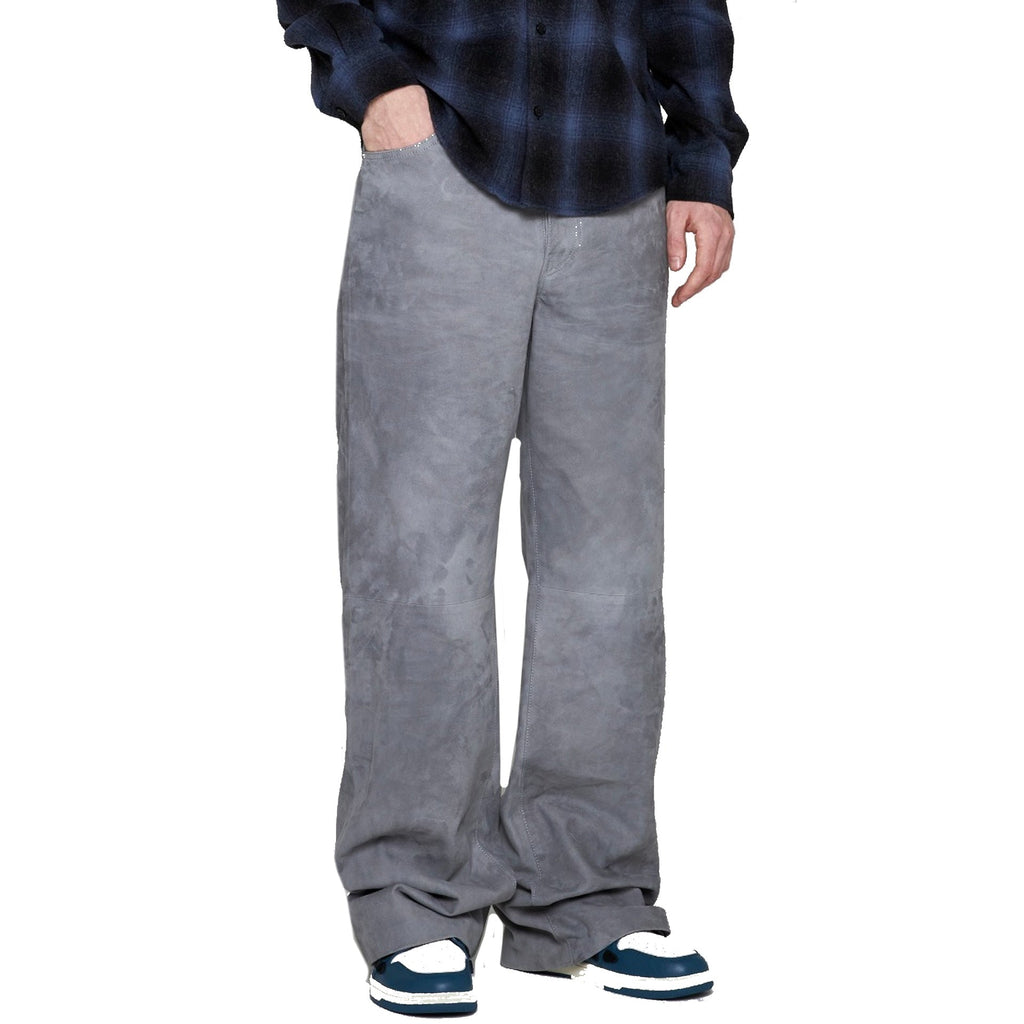 Amiri Leather Pants Men