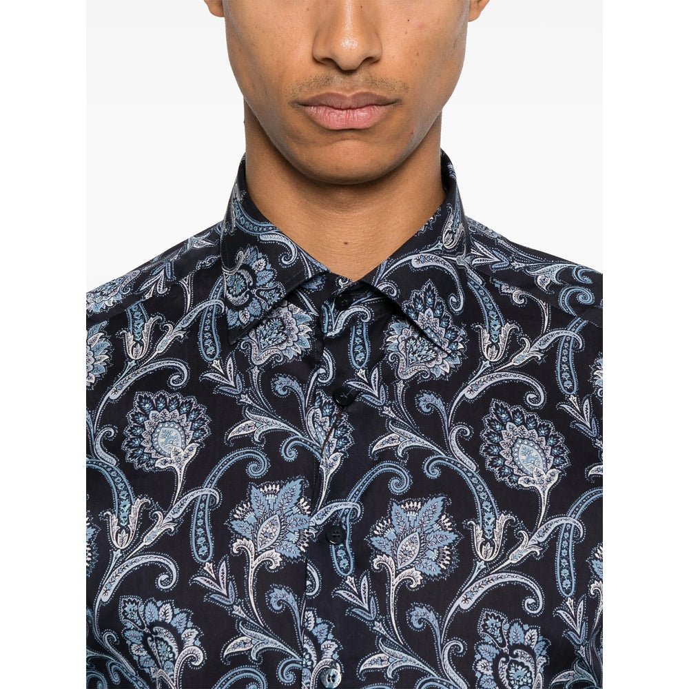 Etro Blue Shirts Men - EZE Fashion®