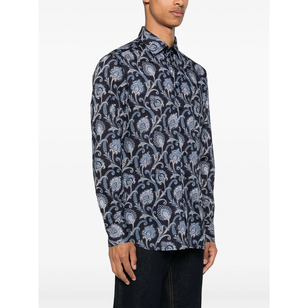 Etro Blue Shirts Men - EZE Fashion®