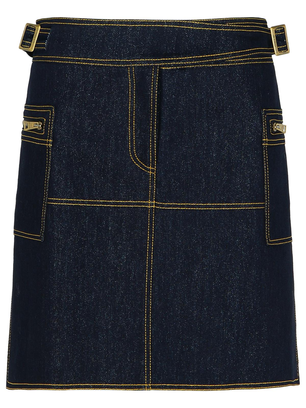 Etro Dark Blue Denim Miniskirt Women - EZE Fashion®