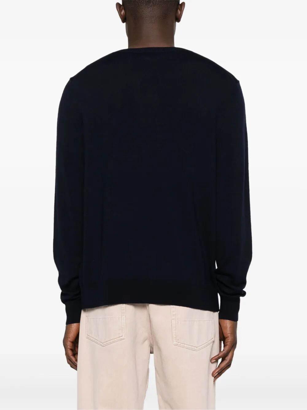 Etro Men Embroidered - Logo Wool Crew Neck Sweater - EZE Fashion®